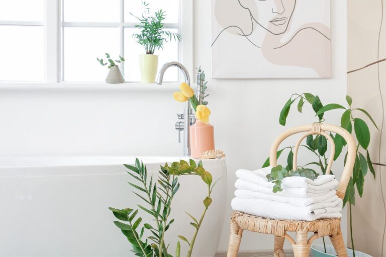 dehumidifying plants for bathroom