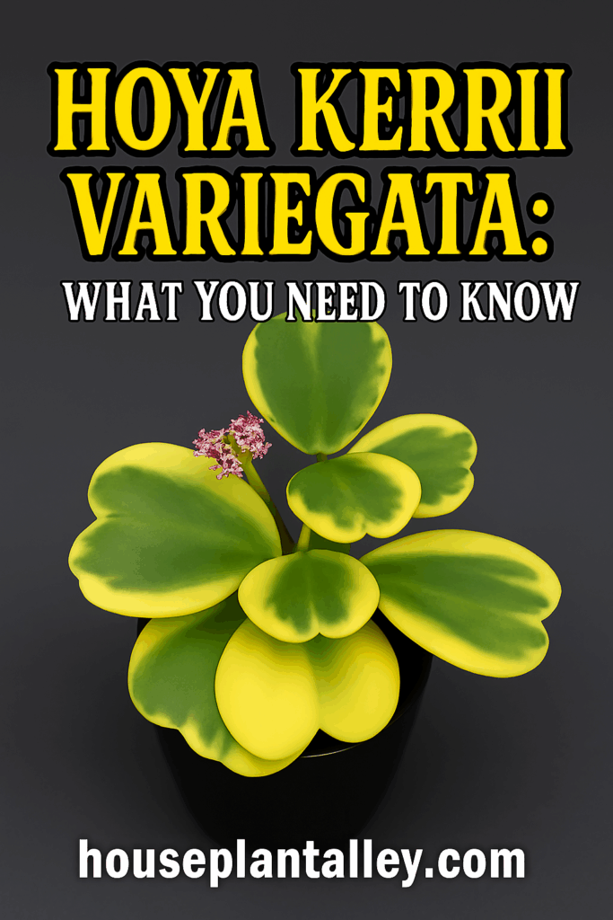 1098 How to Care for Hoya Kerrii Variegata 1