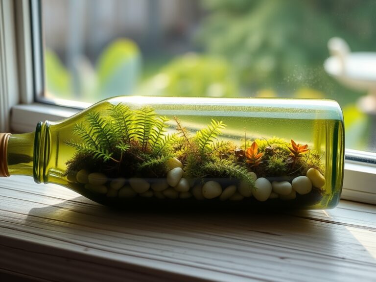 10 creative bottle terrariums