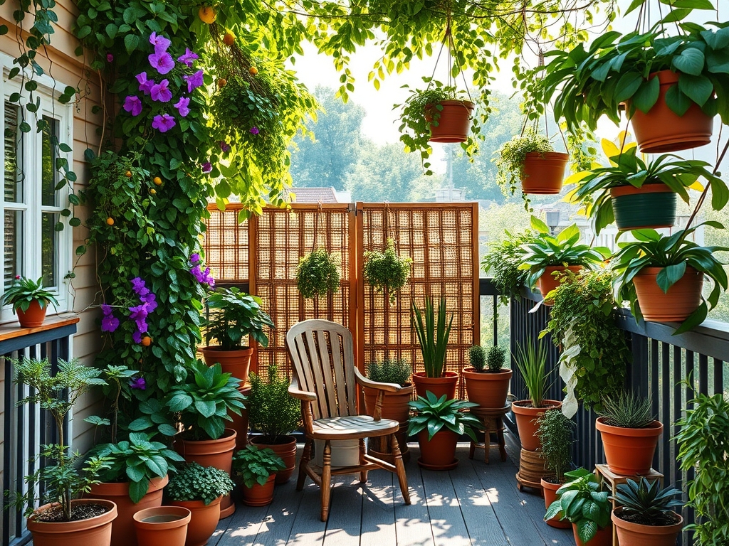 10 Lush Apartment Balcony Gardens for the Plant Enthusiast | Houseplant ...