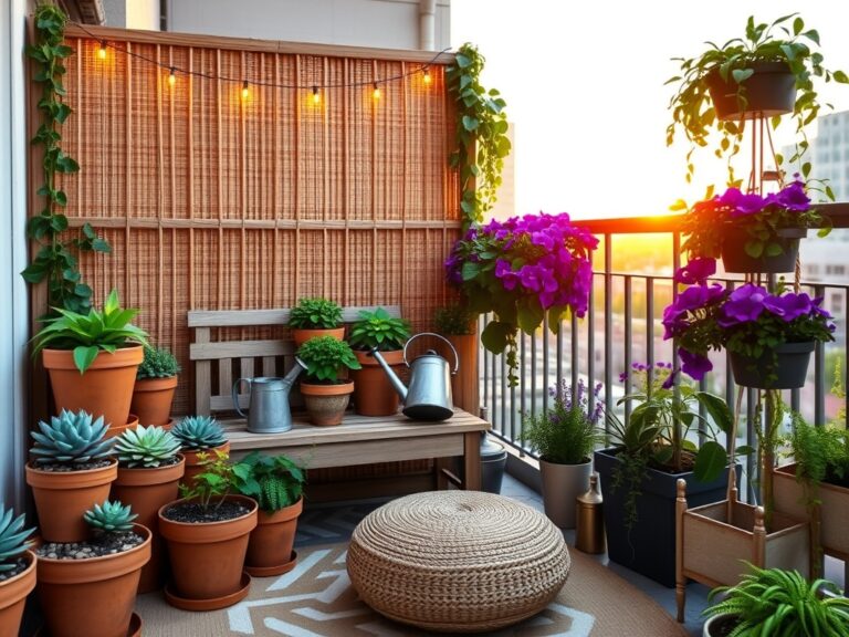 affordable balcony landscaping tips