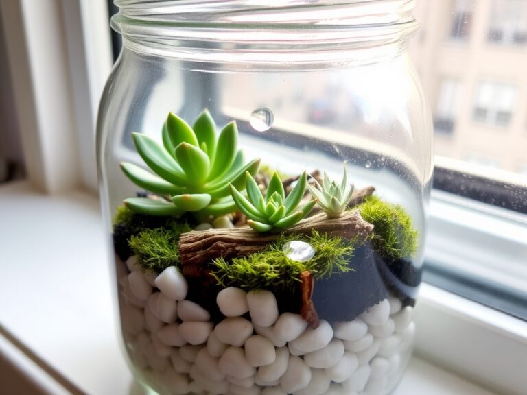 affordable small space terrariums