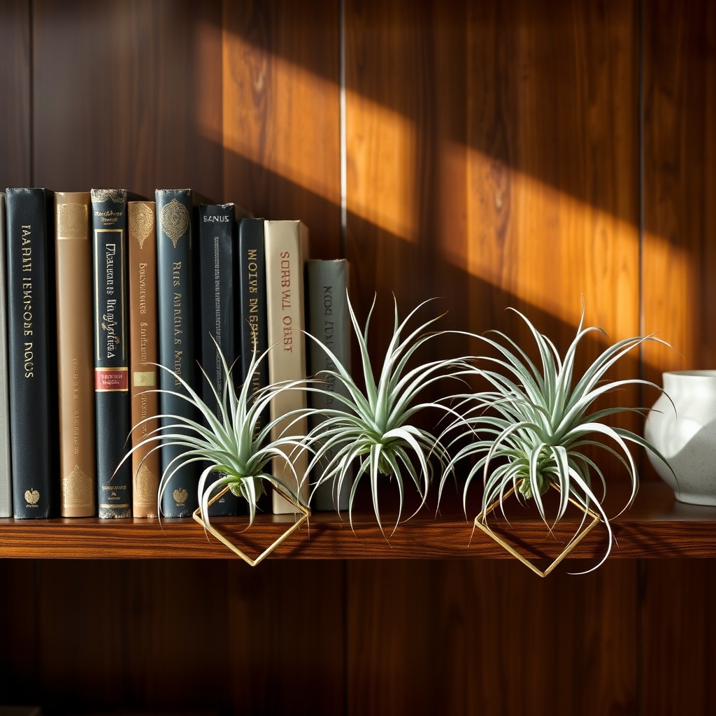 air plants as decor