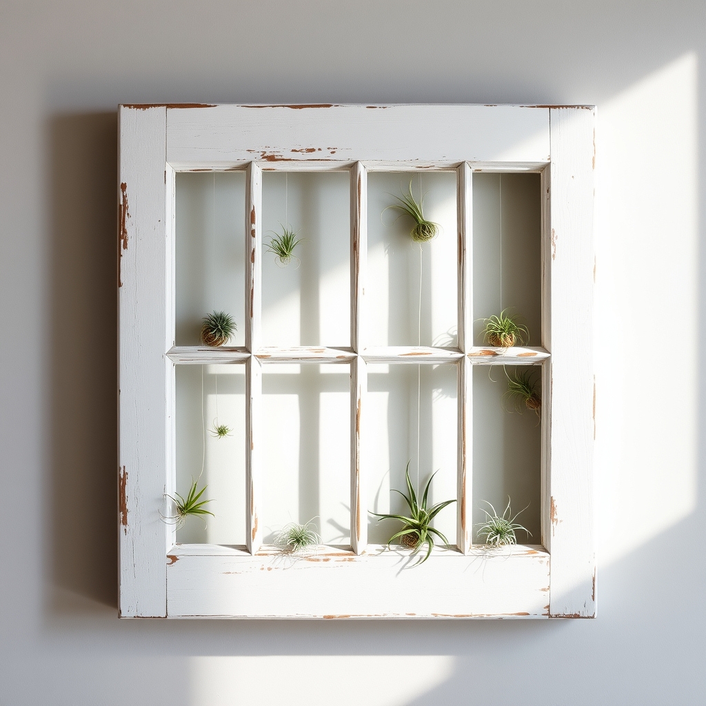 air plants in frames