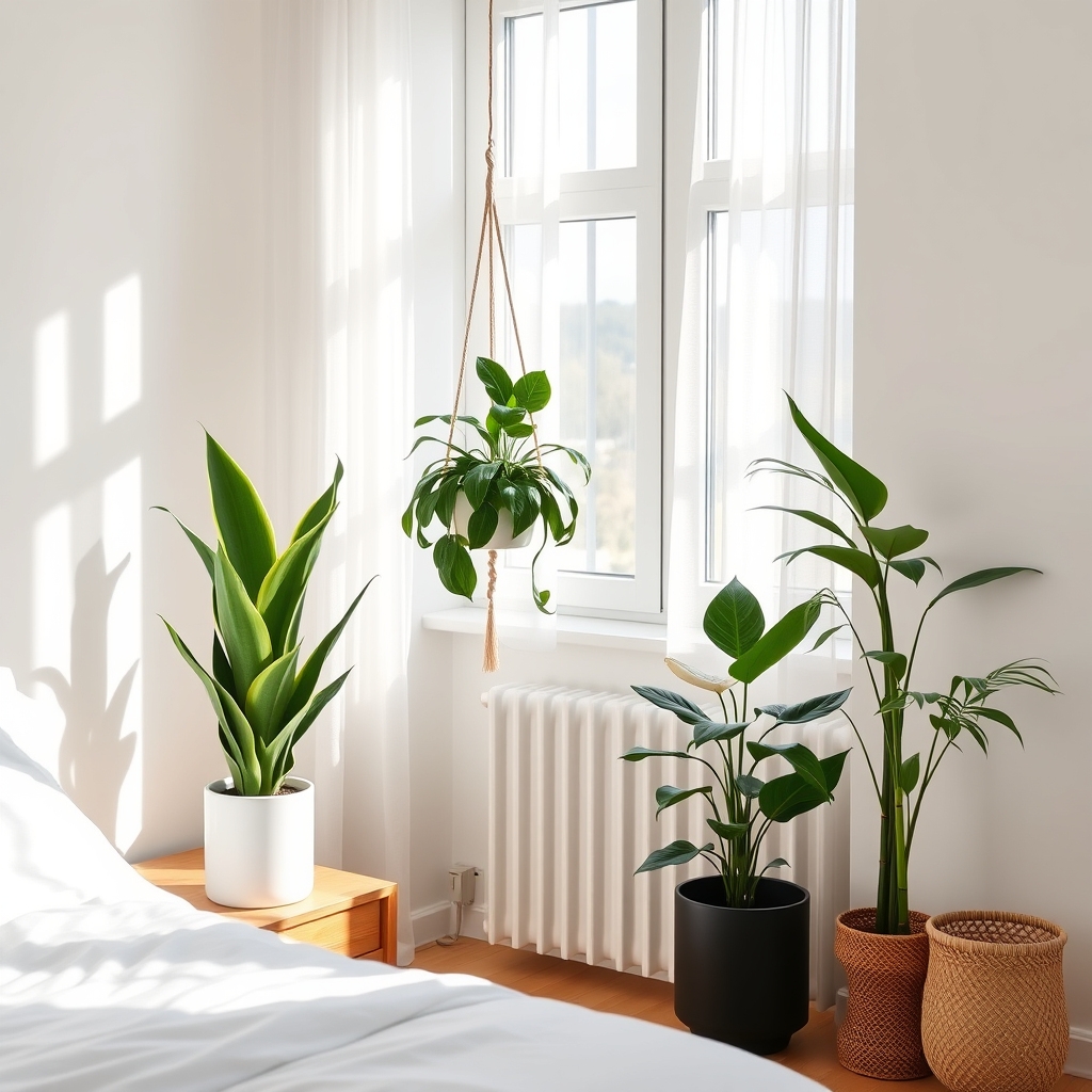air purifying bedroom plants