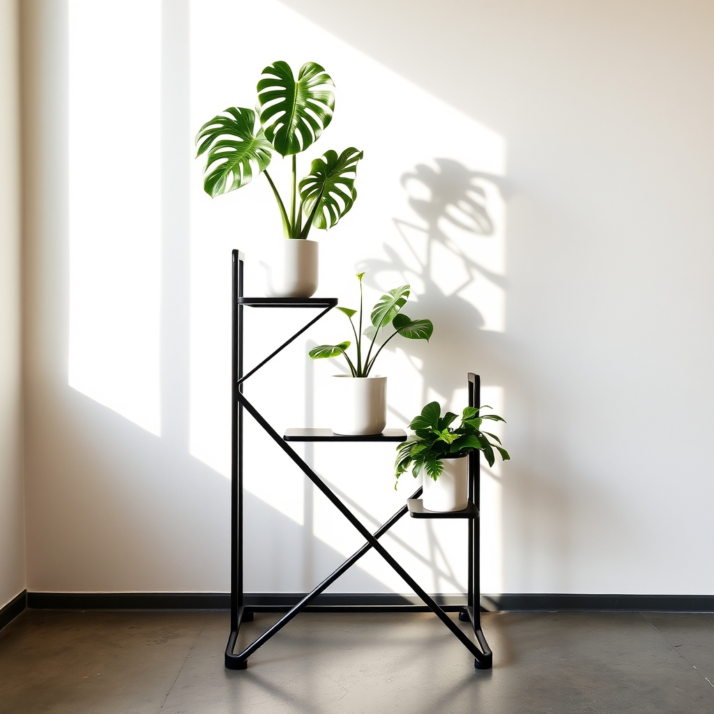 artistic plant display stands