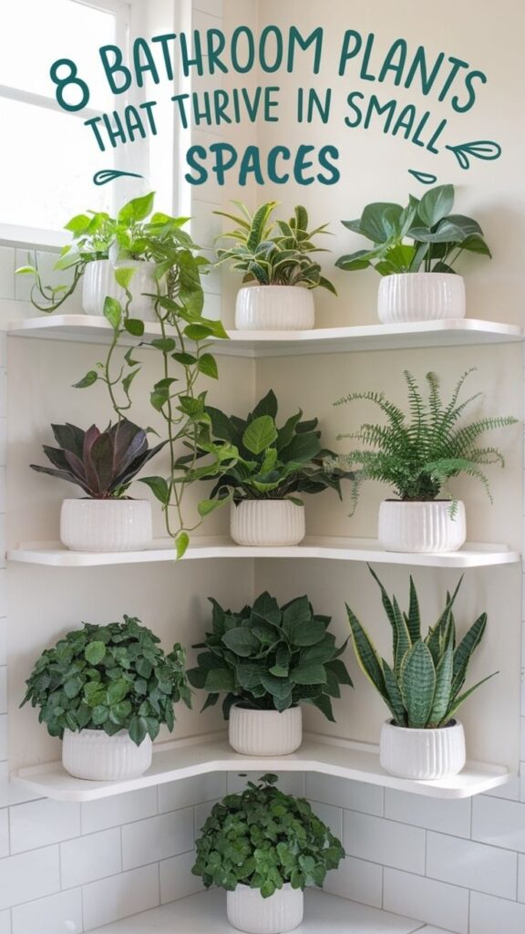bathroom plants for small spaces