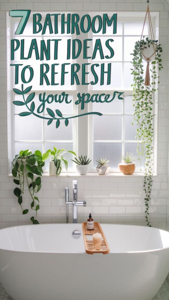 bathroom plants ideas