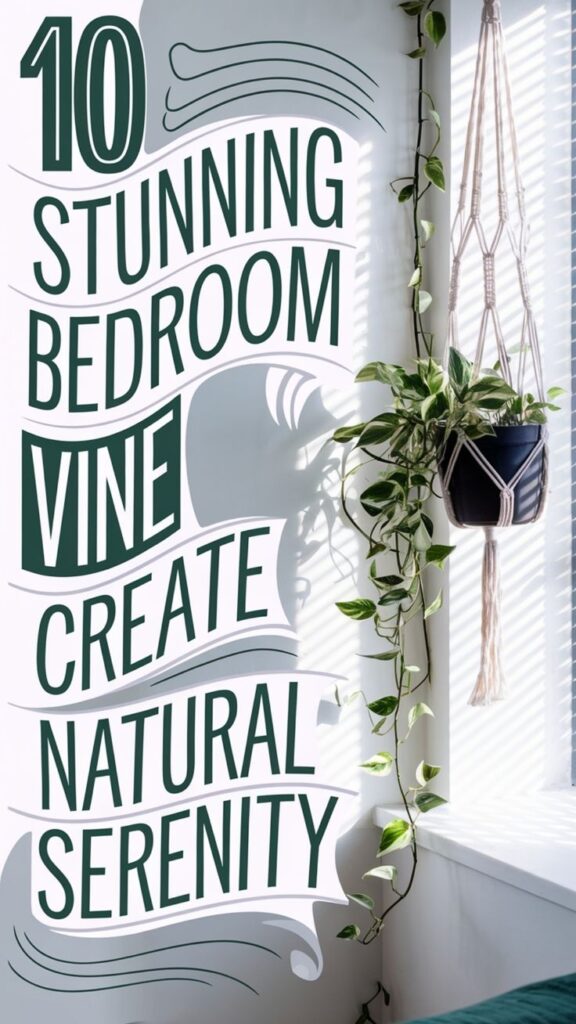 bedroom vines ideas