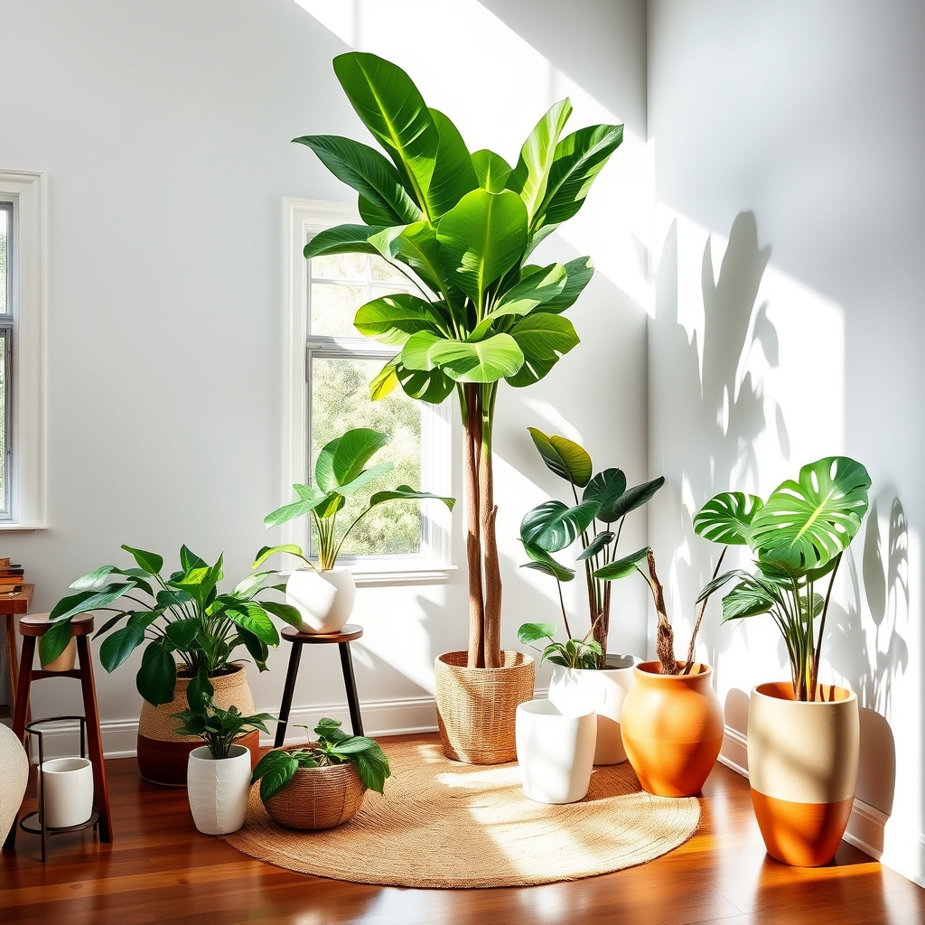 bold greenery statement corner