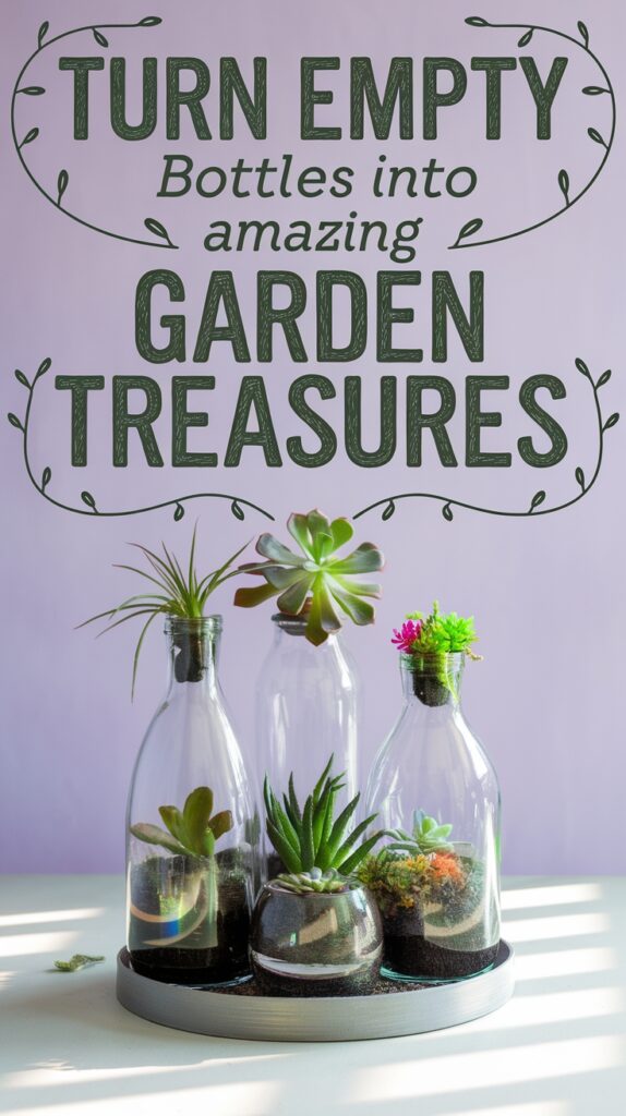 bottle plant ideas 1
