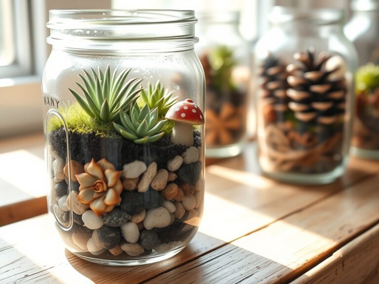 budget friendly terrarium decorations
