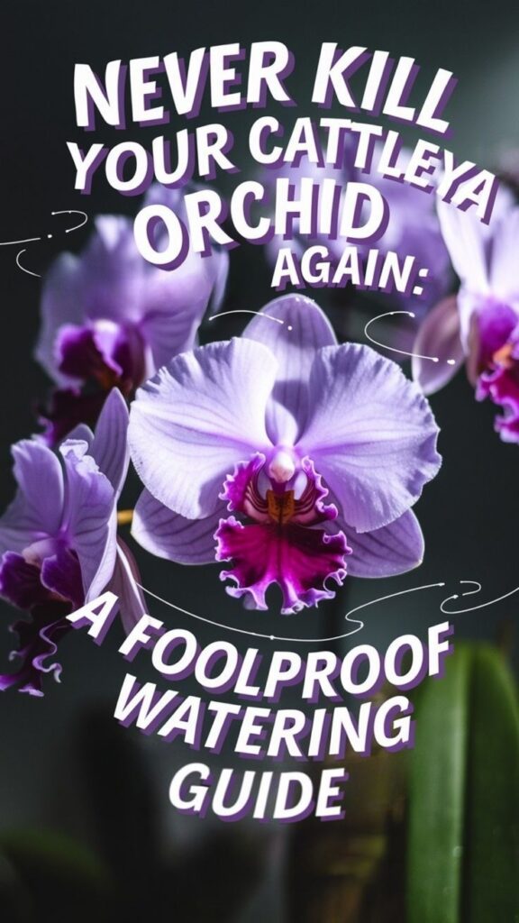 cattleya orchids watering