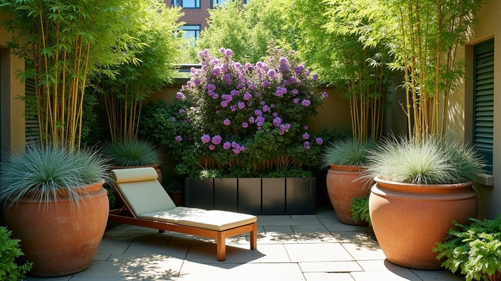 container garden privacy ideas