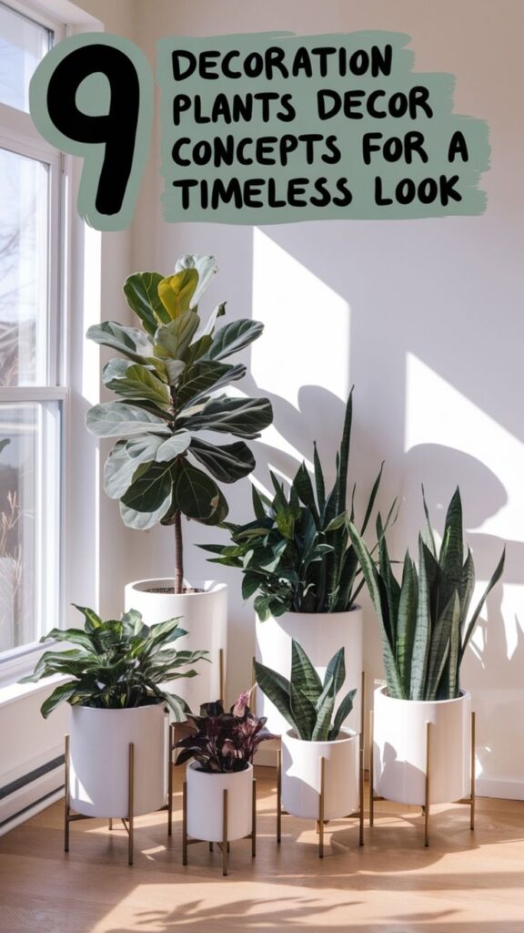 decoration plants
