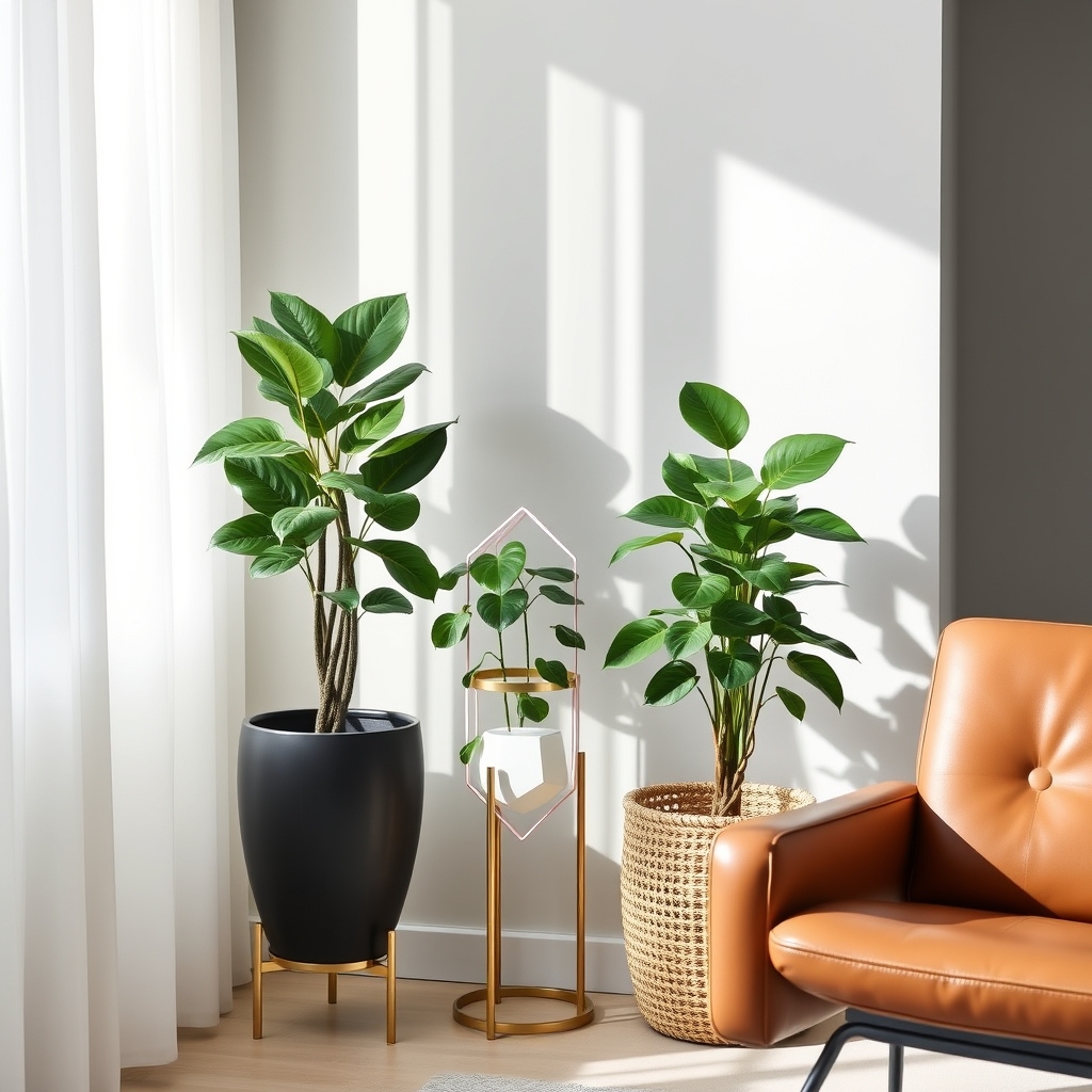 decorative containers enhance design