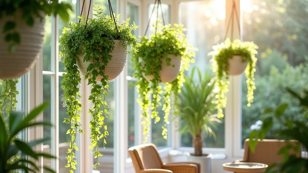 decorative plant arrangements indoors