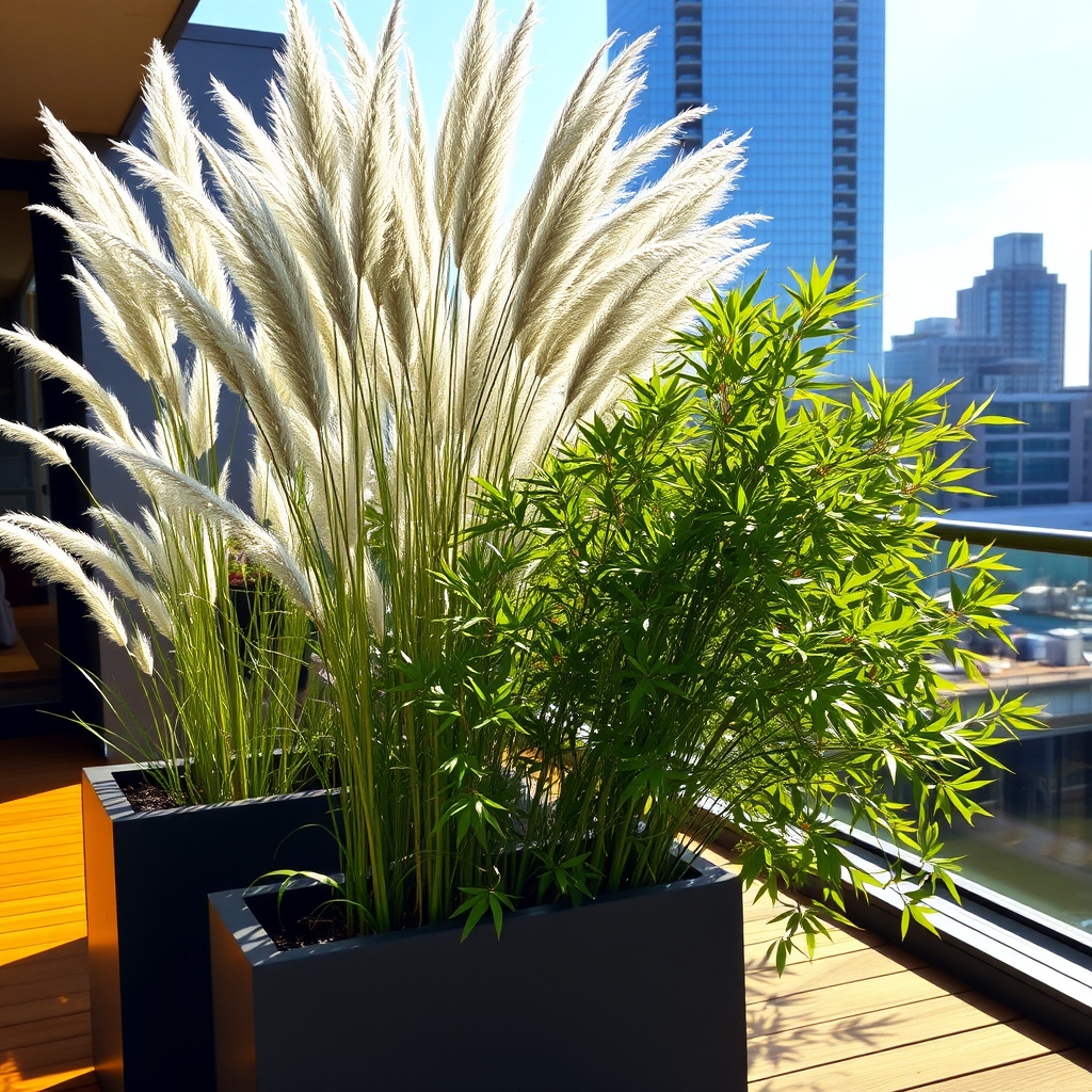 decorative plants and foliage