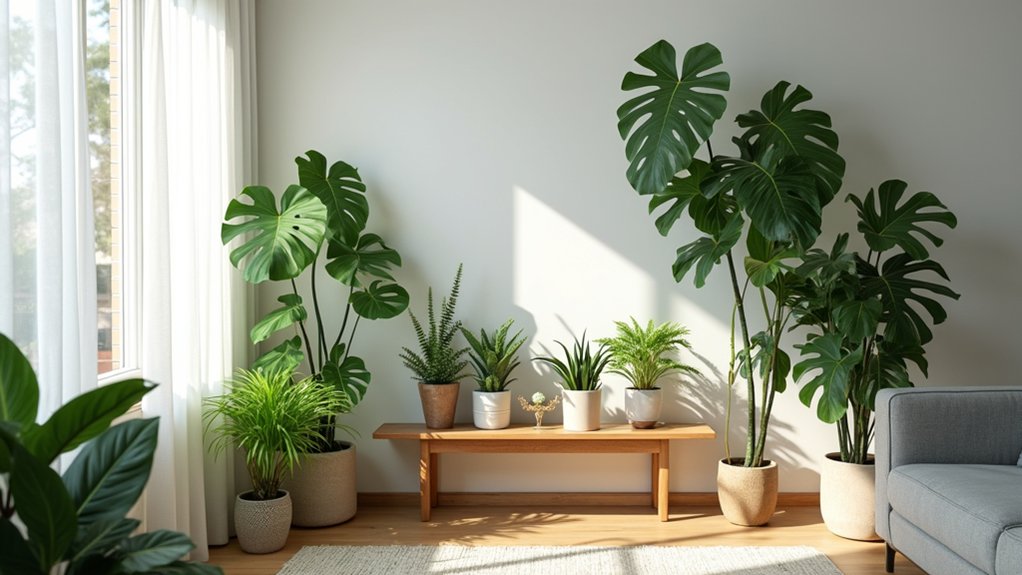 diverse plant heights create interest