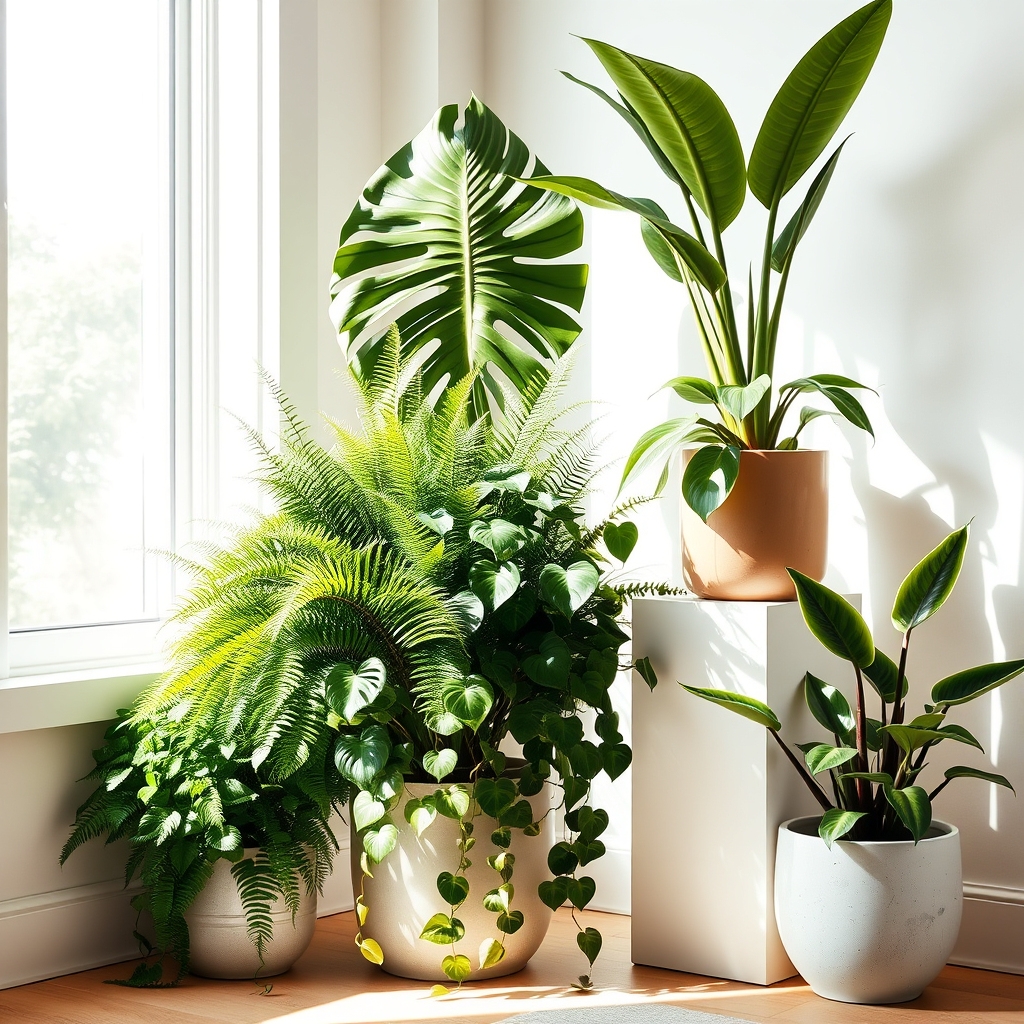 dramatic leaf pattern textures