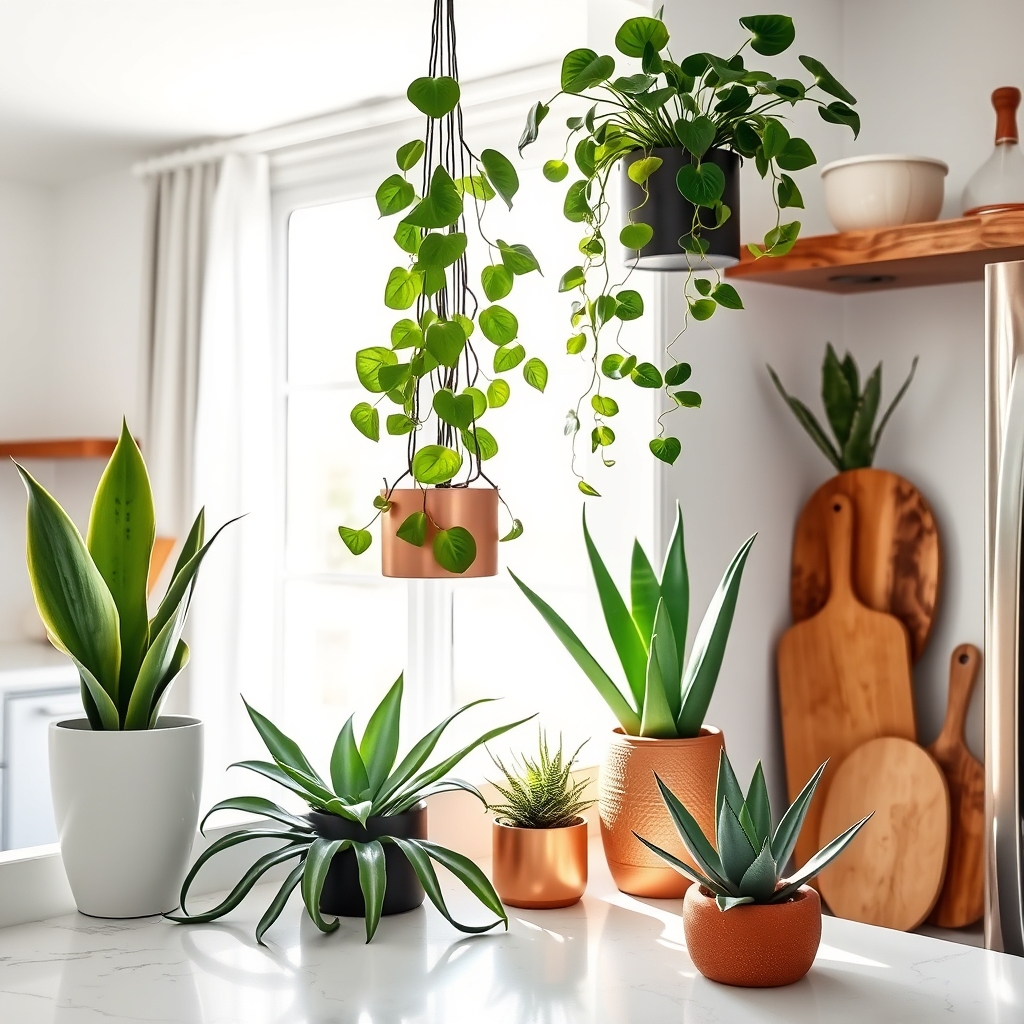 efficient plants for kitchens