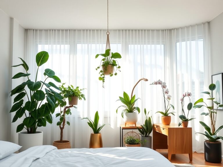 enhance room with plants