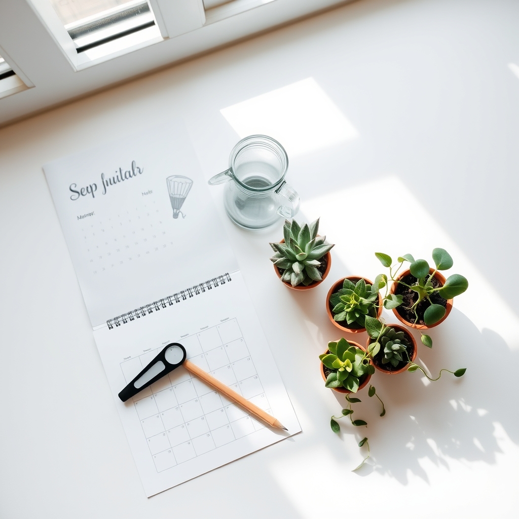 establish basic watering routine