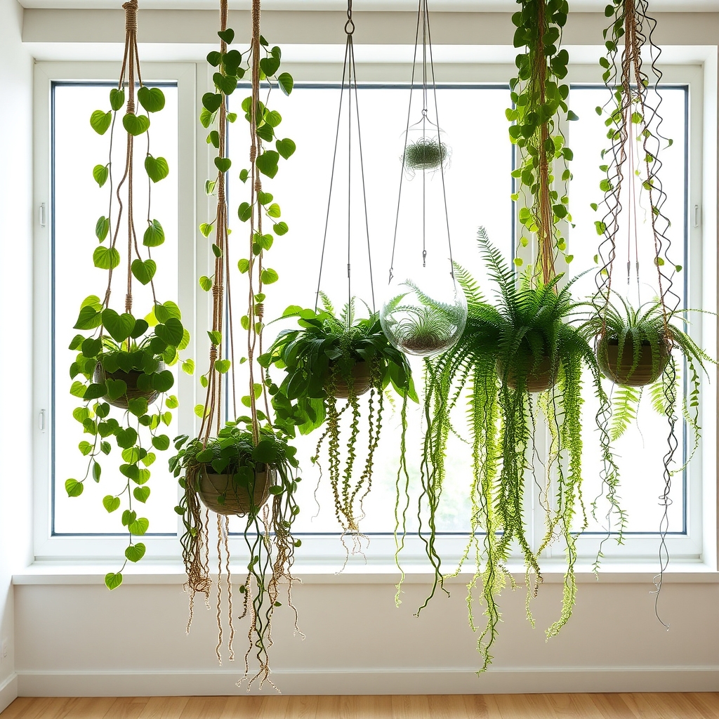 garden display in air