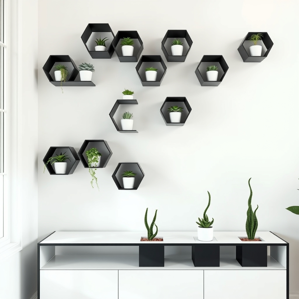 geometric arrangements of plants
