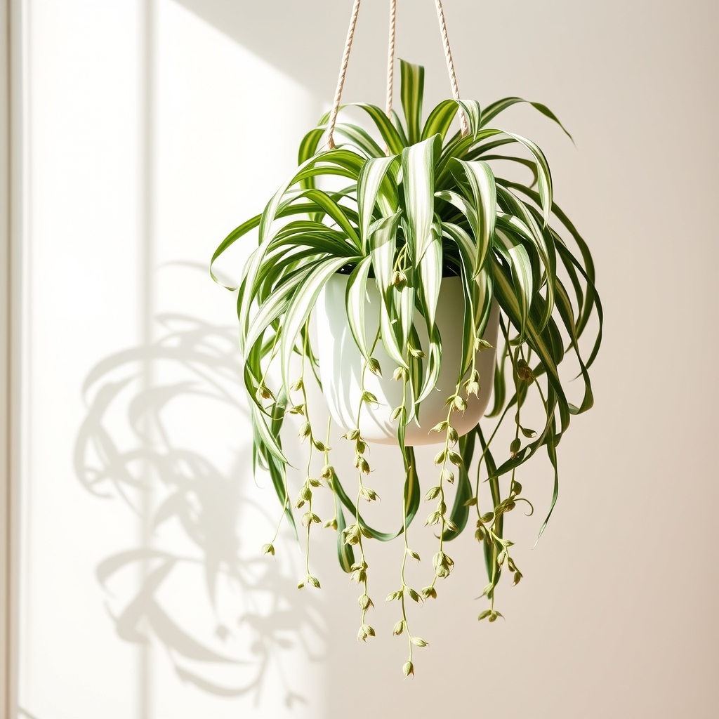 hanging classic spider plant