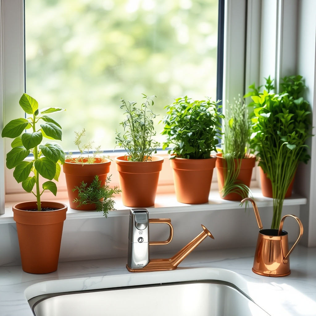 herb garden display ideas