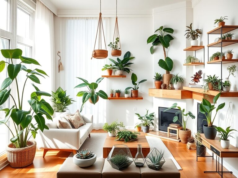 indoor plant decor ideas