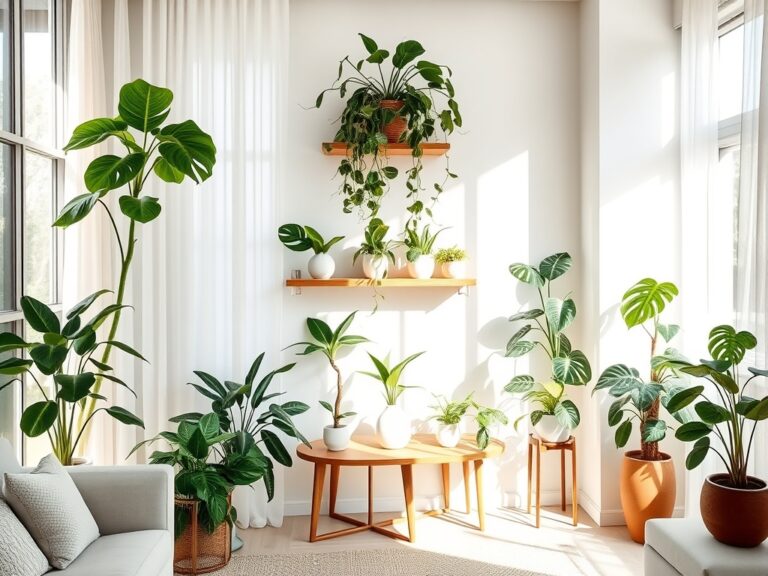 indoor plants for refreshing interiors