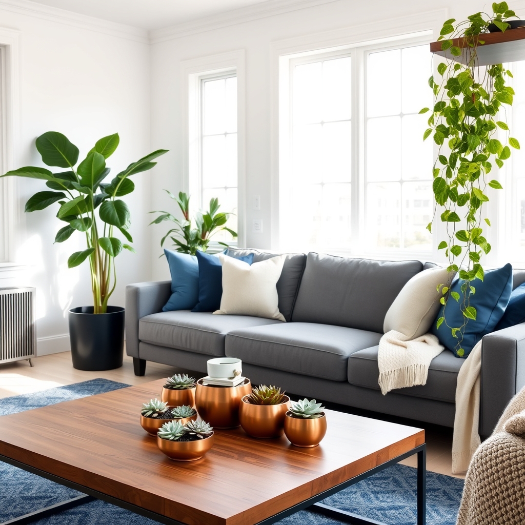 integrate plants into decor