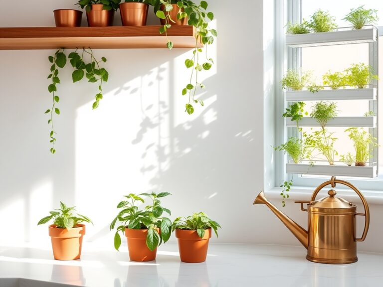 kitchen plants for decor