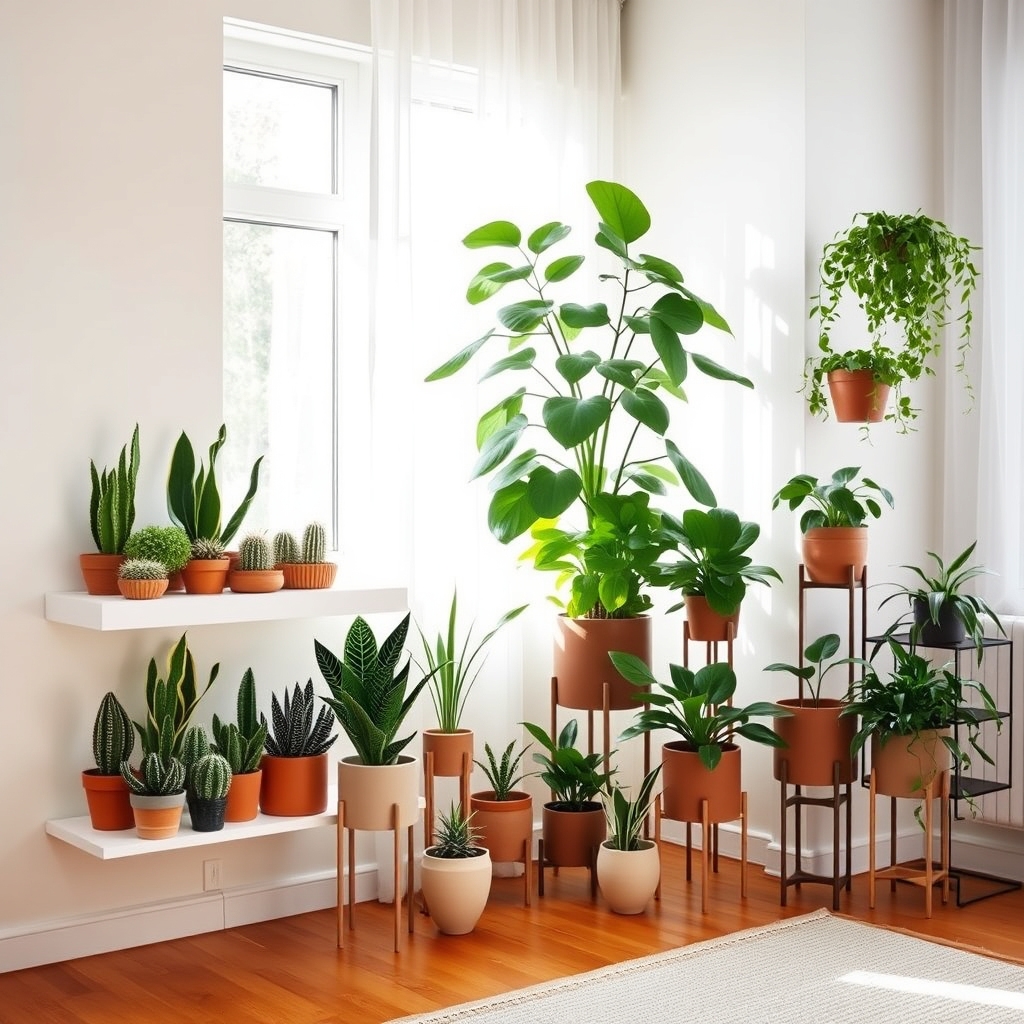 light requirement plant groupings