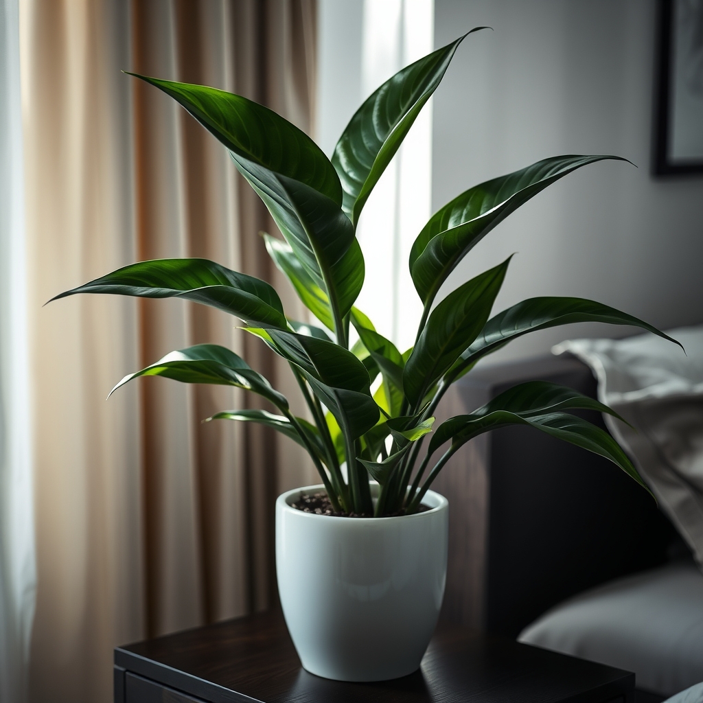 low light bedroom plant