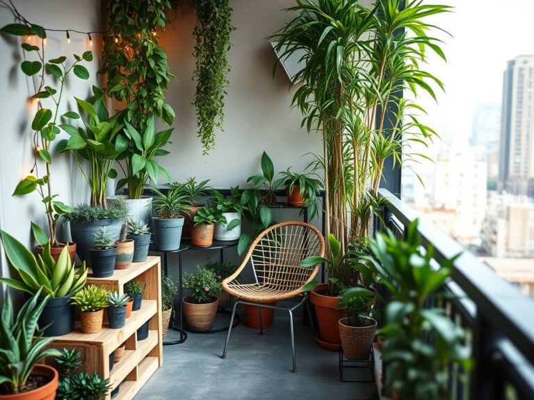 low maintenance balcony plant haven