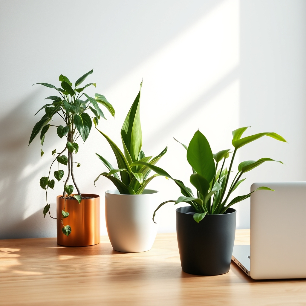 low maintenance office greenery options