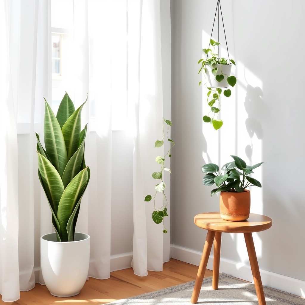 low maintenance plant selection