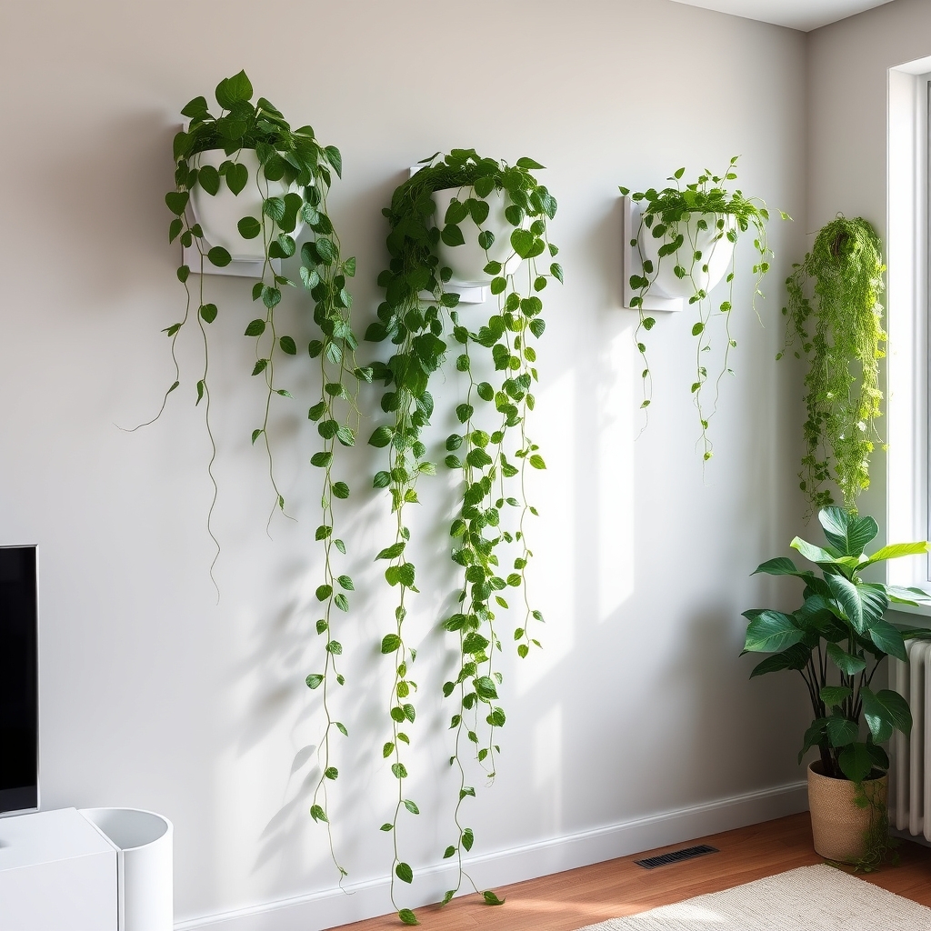 lush flowing botanical drapery