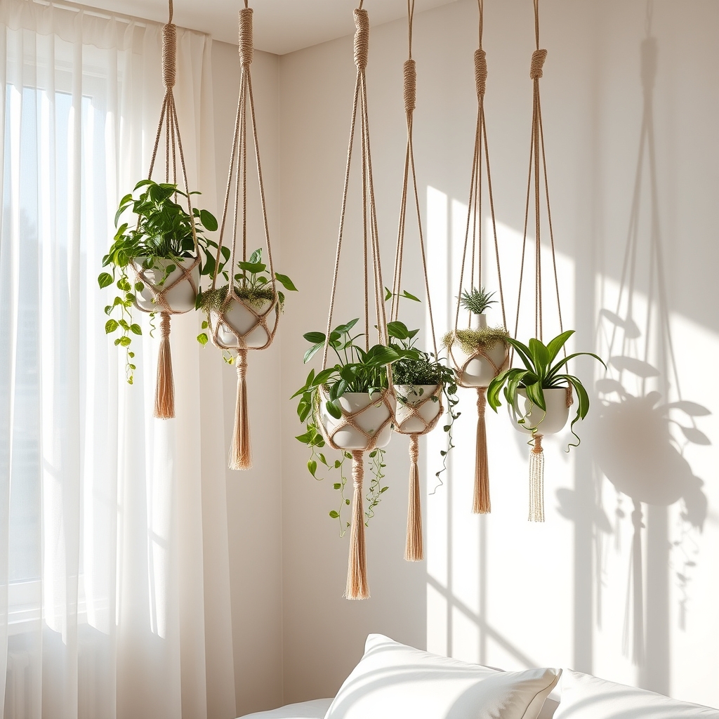 macram plant hanger sanctuary