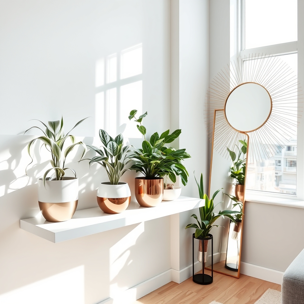 maximizing space with mirrors