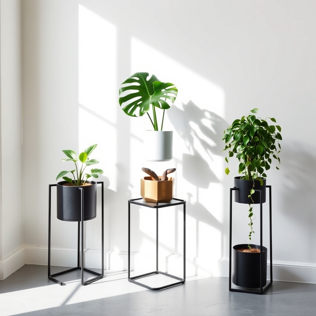 modern planter display ideas