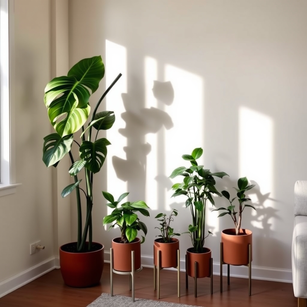 odd numbered plant arrangements