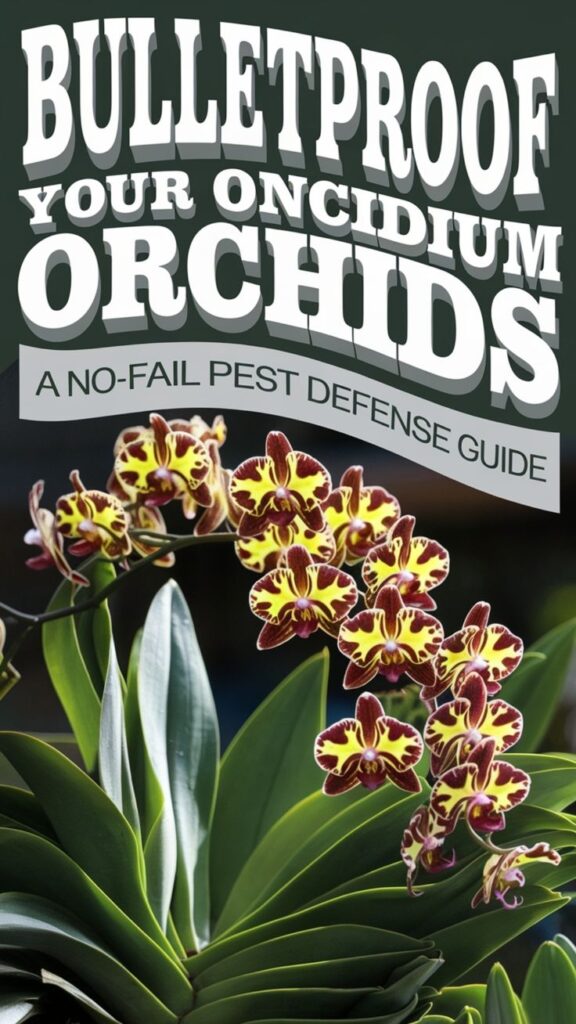 oncidium orchids pests