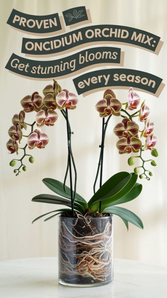 oncidium orchids potting medium