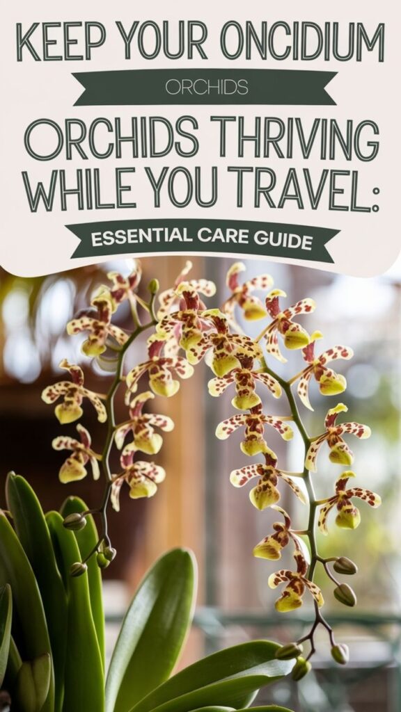 oncidium travel care