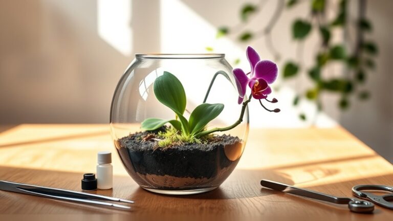 orchid terrarium crafting basics