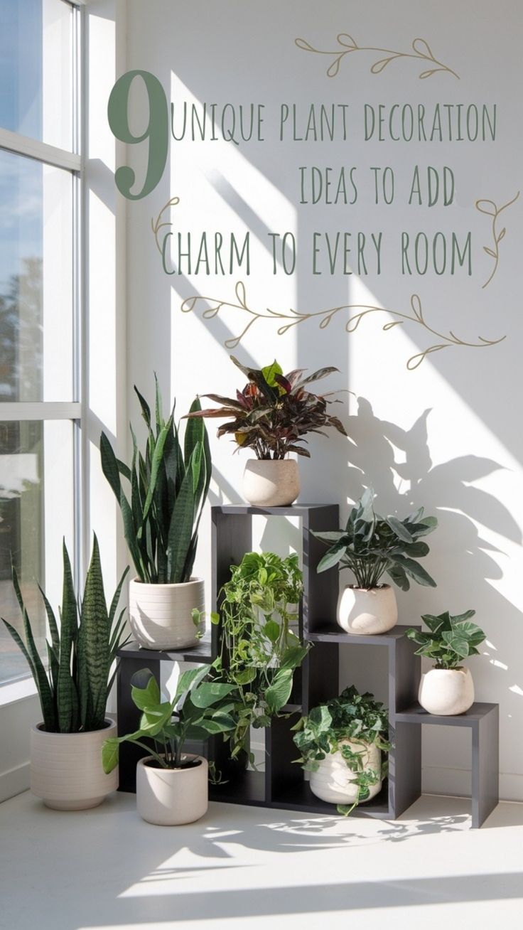 9 Unique Plant Decoration Ideas to Add Charm to Every Room | Houseplant ...